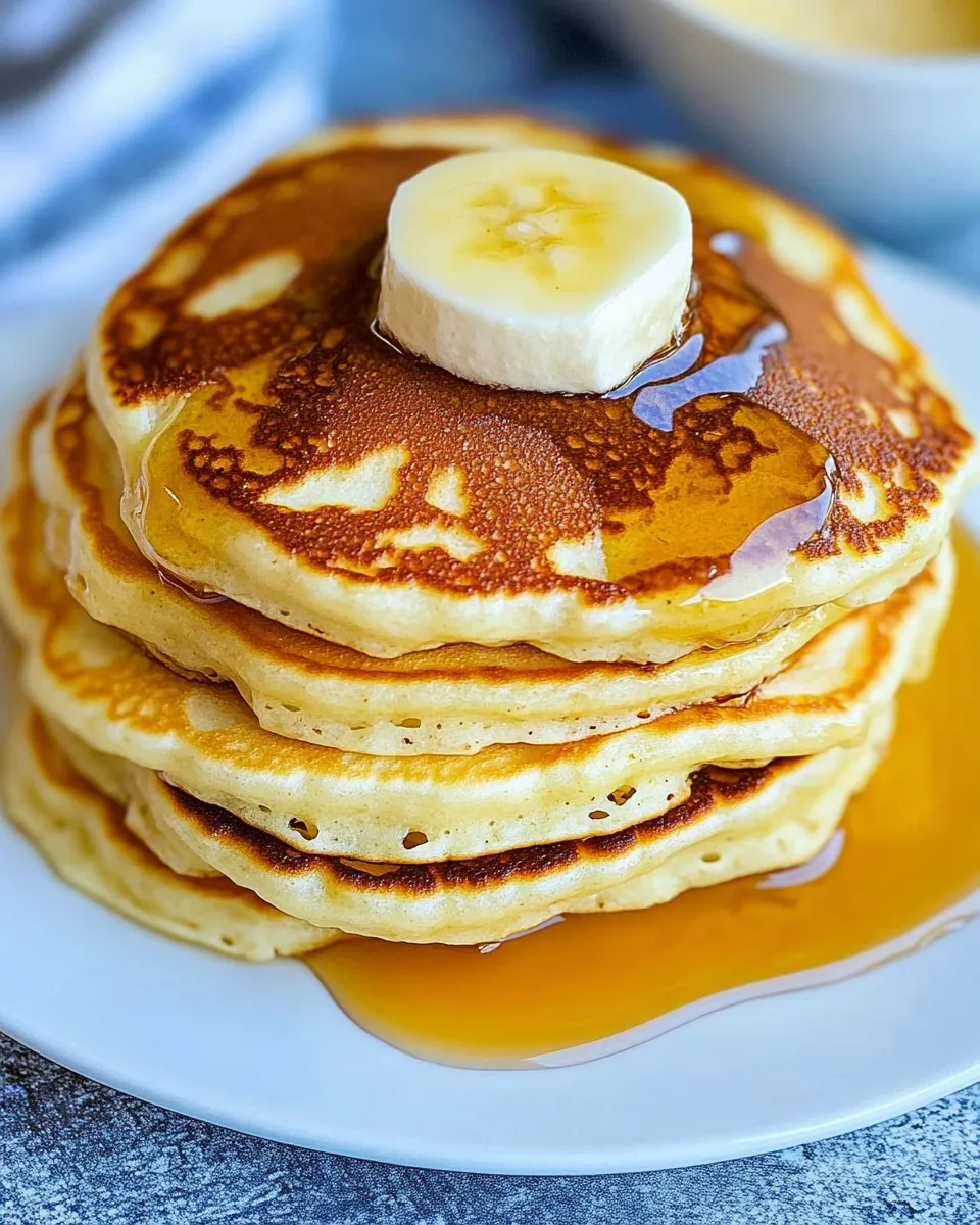 Homemade Overnight Sourdough Pancakes photo