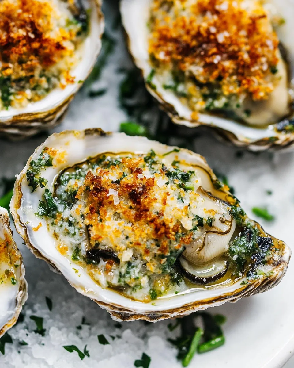 Classic Oysters Rockefeller image