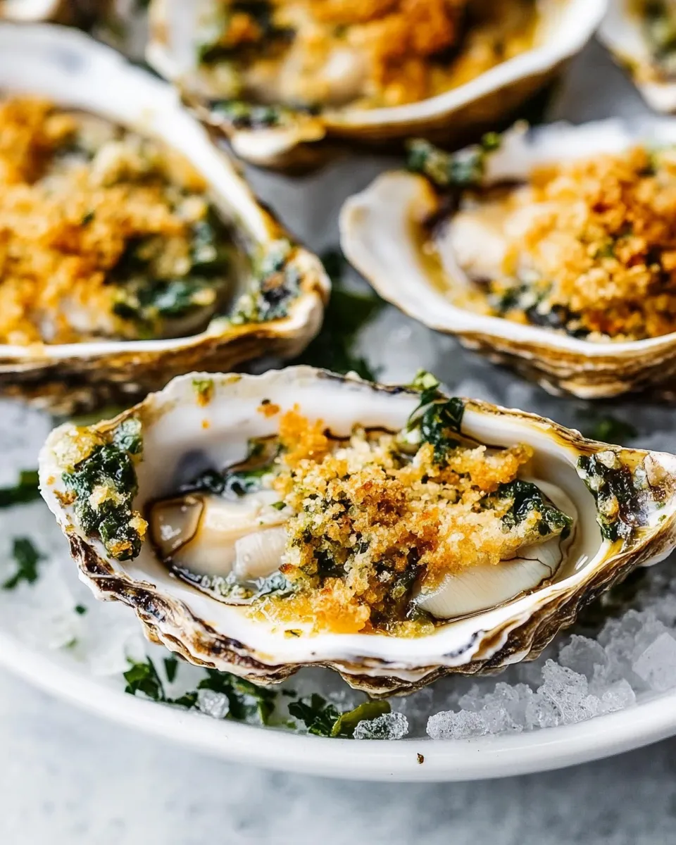 Easy Oysters Rockefeller recipe photo
