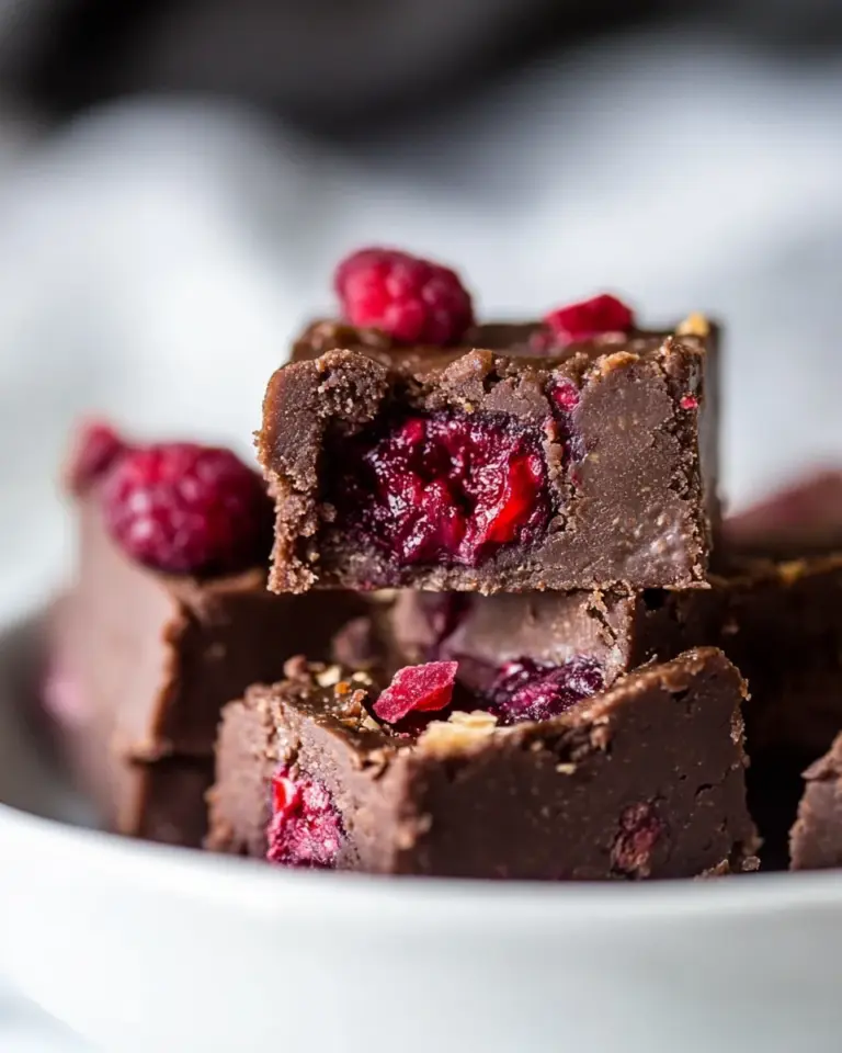 Homemade Paleo Raspberry Coconut Oil Fudge photo