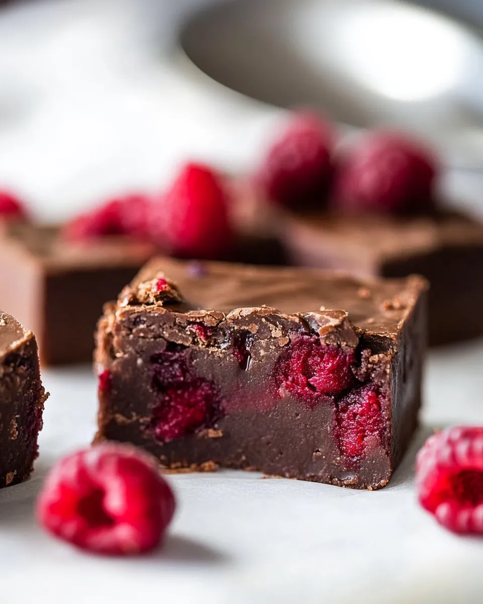 Easy Paleo Raspberry Coconut Oil Fudge recipe photo