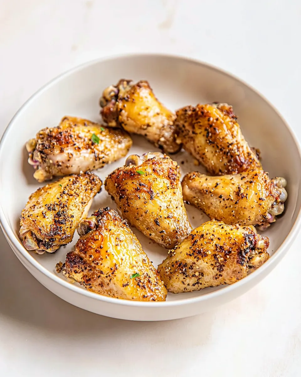 Homemade Pan-Fried Chicken Wings photo
