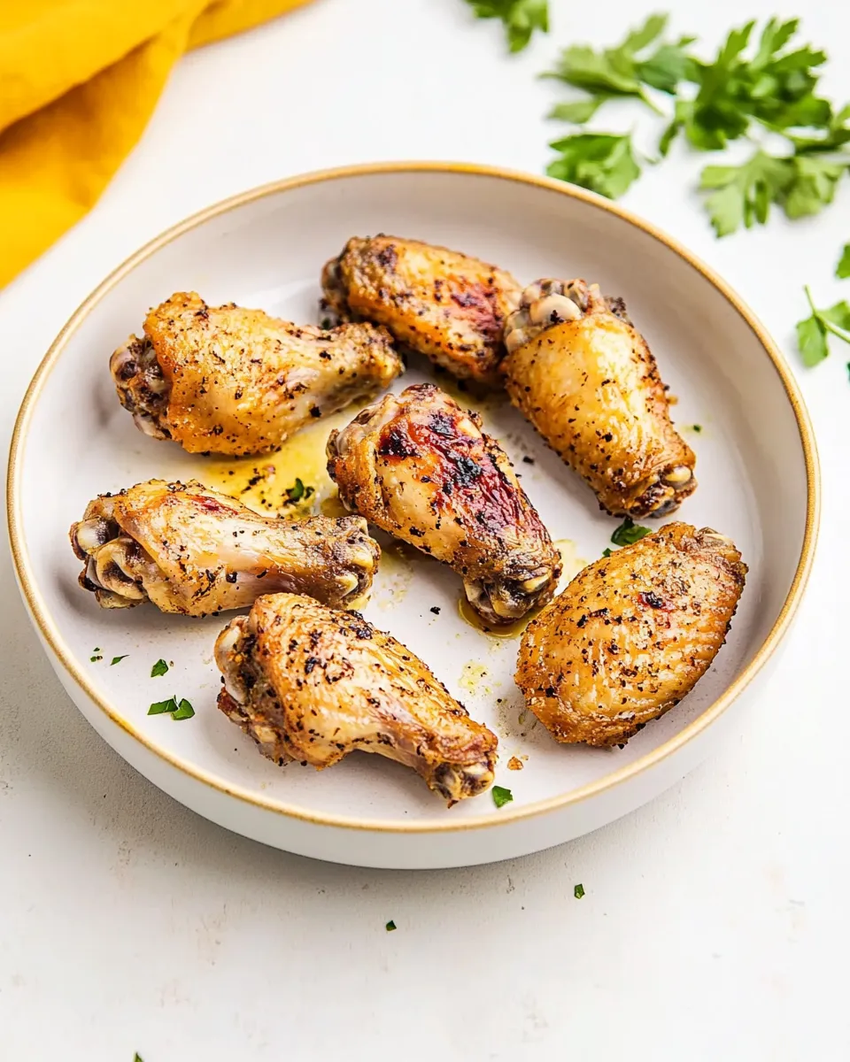 Easy Pan-Fried Chicken Wings recipe photo