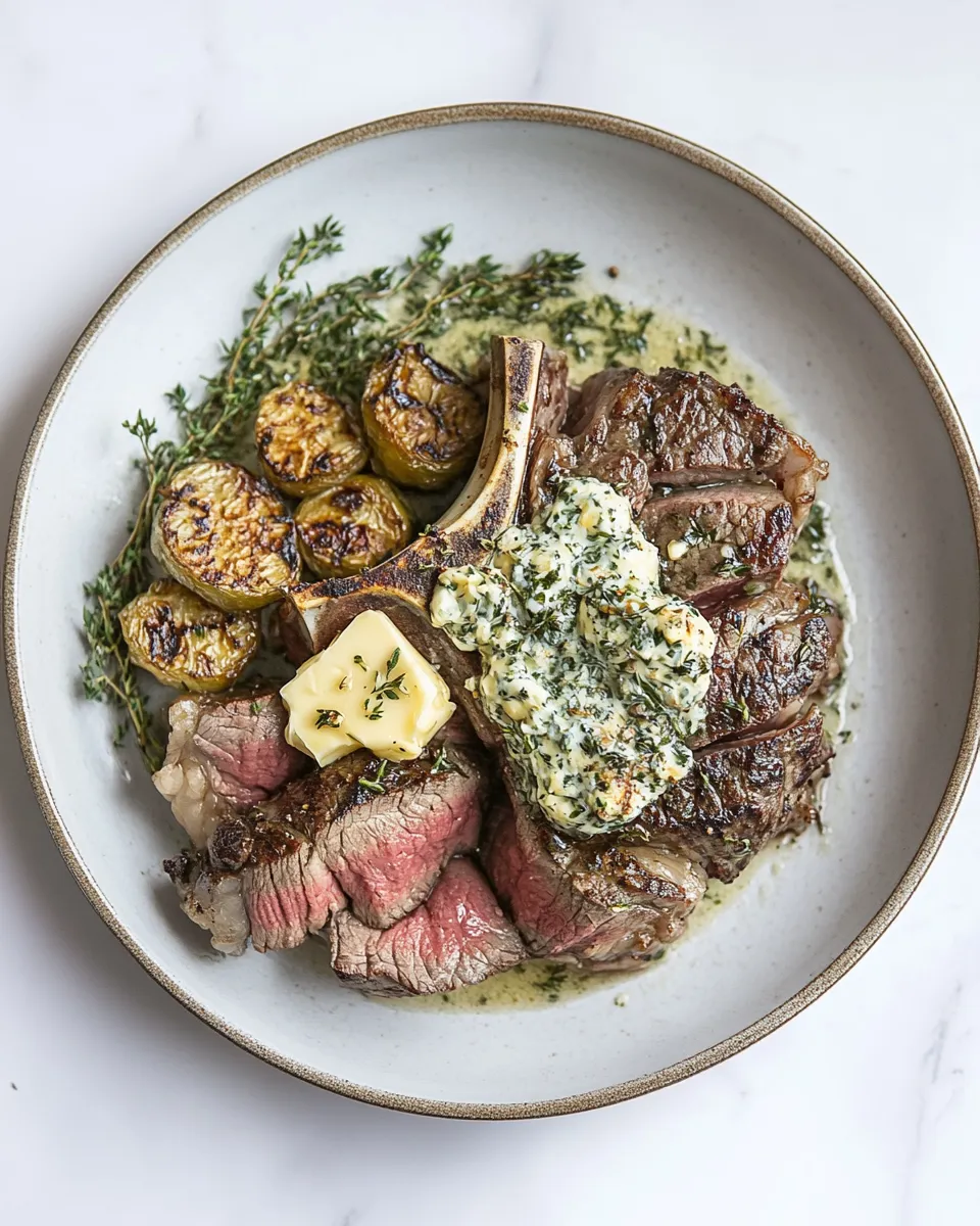 Homemade Pan-Seared Butter Basted Steak Recipe photo