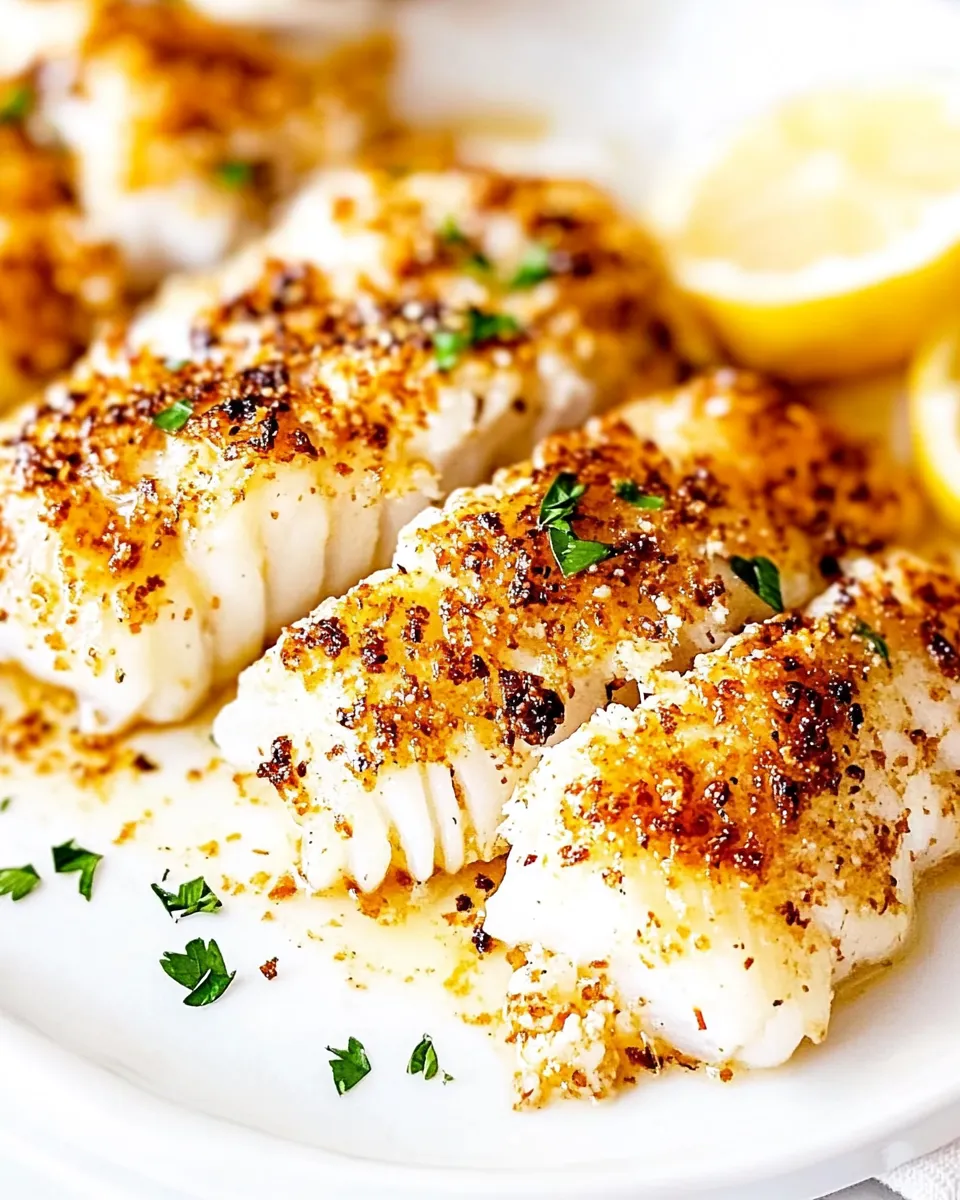 Classic Pan-Seared Orange Roughy shot