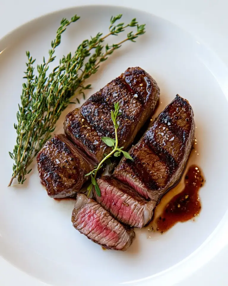 Homemade Pan Seared Steak photo