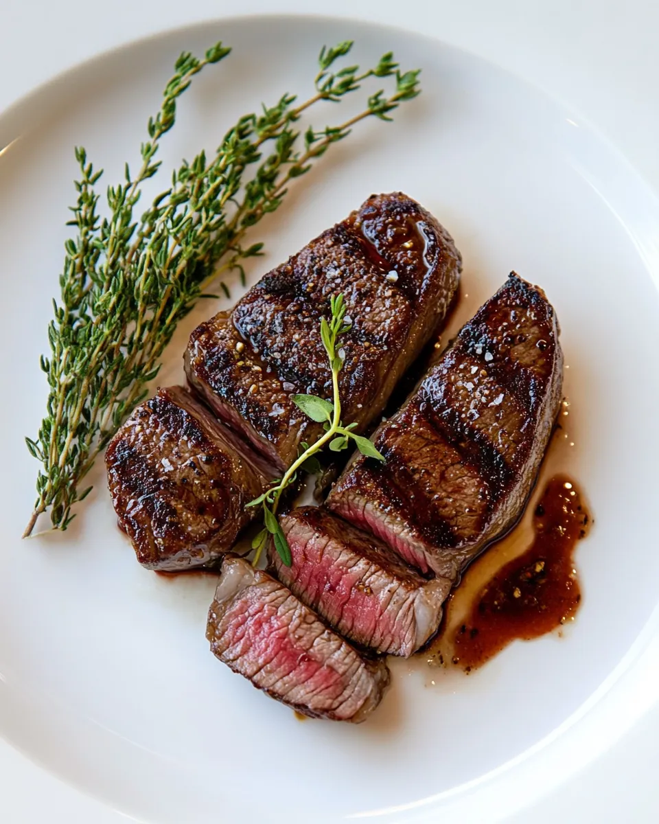 Homemade Pan Seared Steak photo