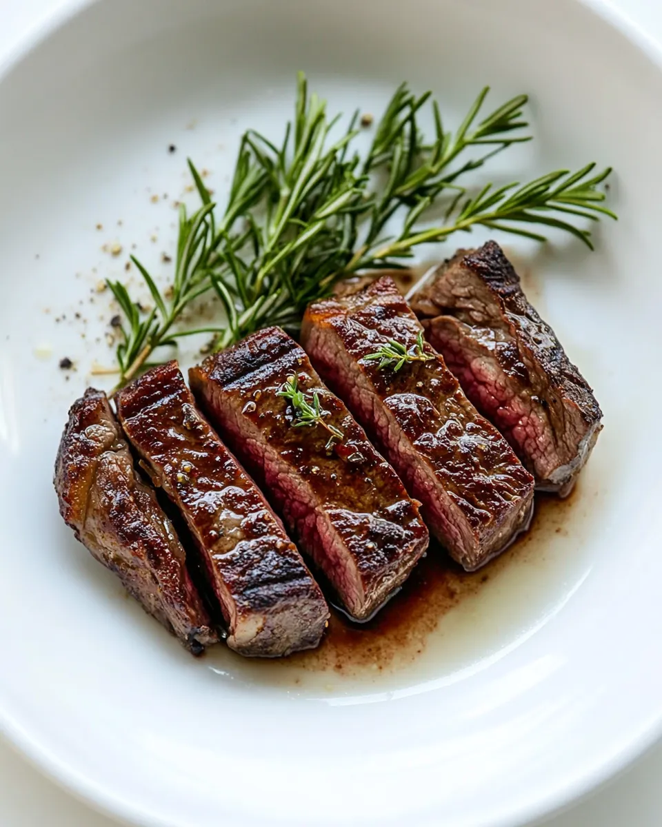 Delicious Pan Seared Steak dish photo