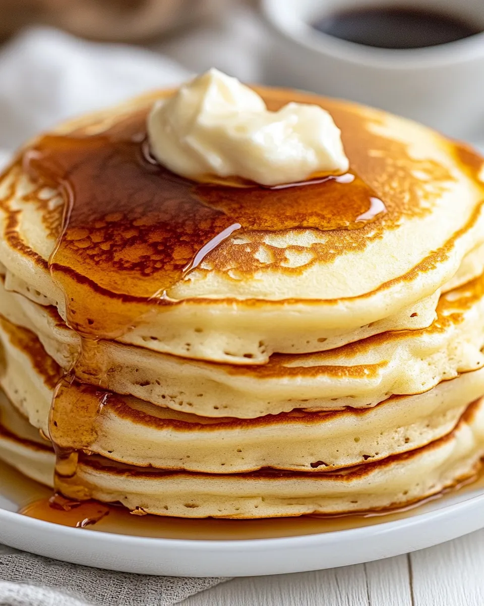 Homemade Pancake Recipe photo