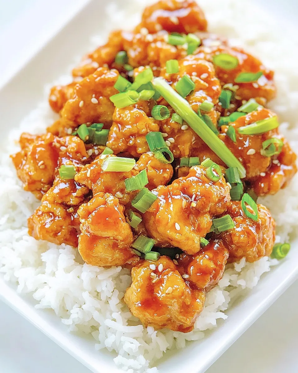 Easy Panda Express Orange Chicken recipe photo