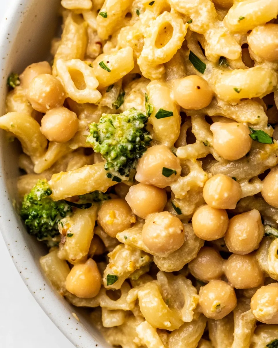 Quick Pantry Tahini Pasta with Chickpeas recipe photo