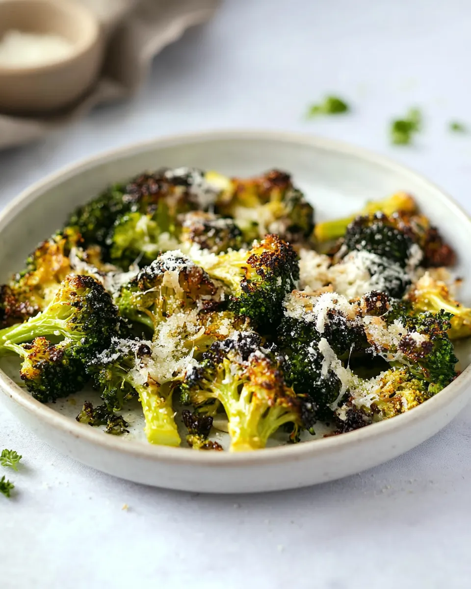 Delicious Parmesan-Roasted Broccoli image