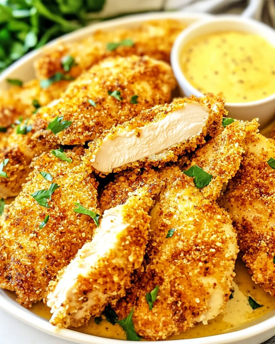 Homemade Parmesan Crusted Chicken (baked!) photo