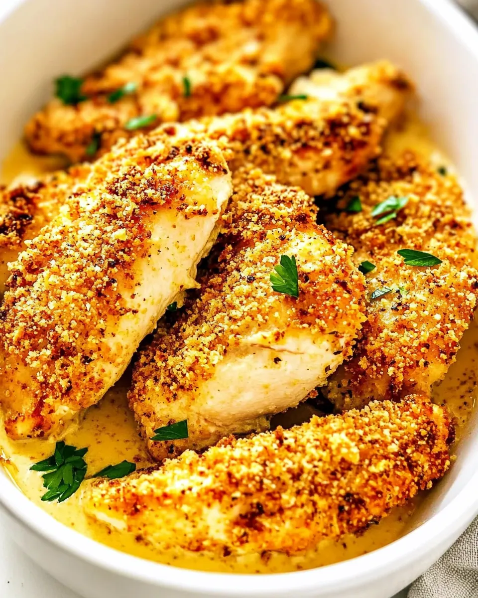 Easy Parmesan Crusted Chicken (baked!) recipe photo
