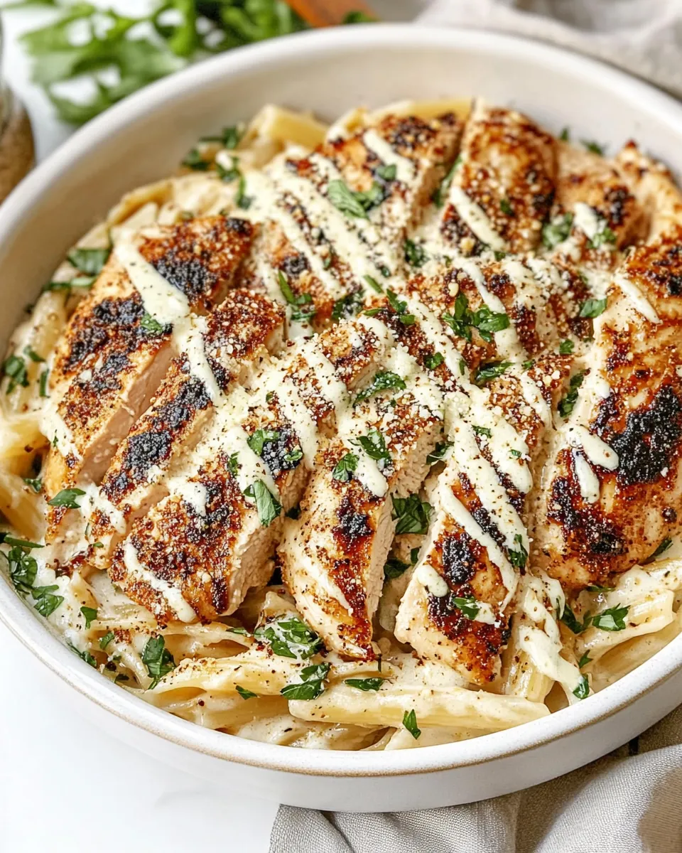 Easy Parmesan Garlic Chicken with Pasta recipe photo