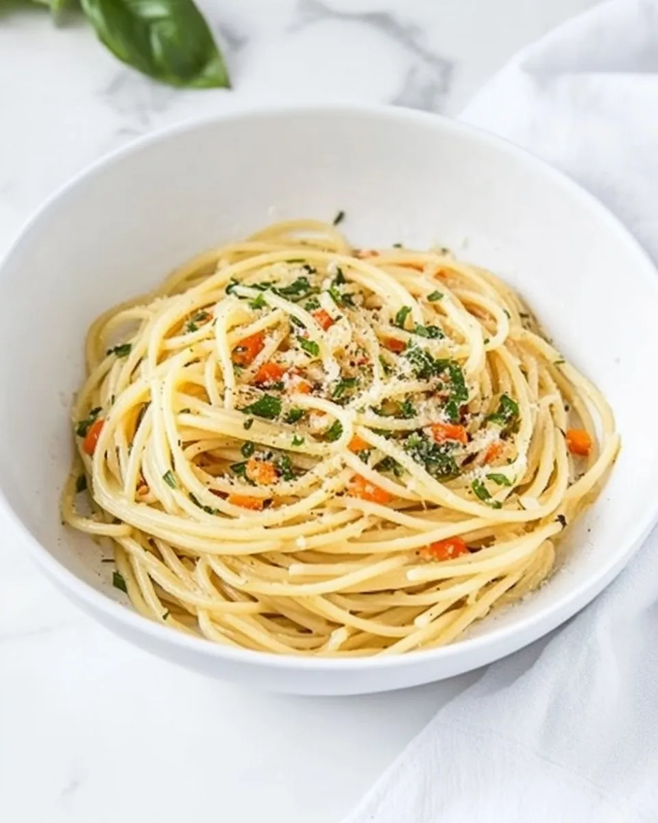 Quick Pasta Aglio E Olio Recipe dish photo