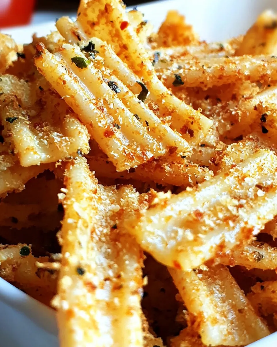 Homemade Pasta Chips (Viral Recipe) photo