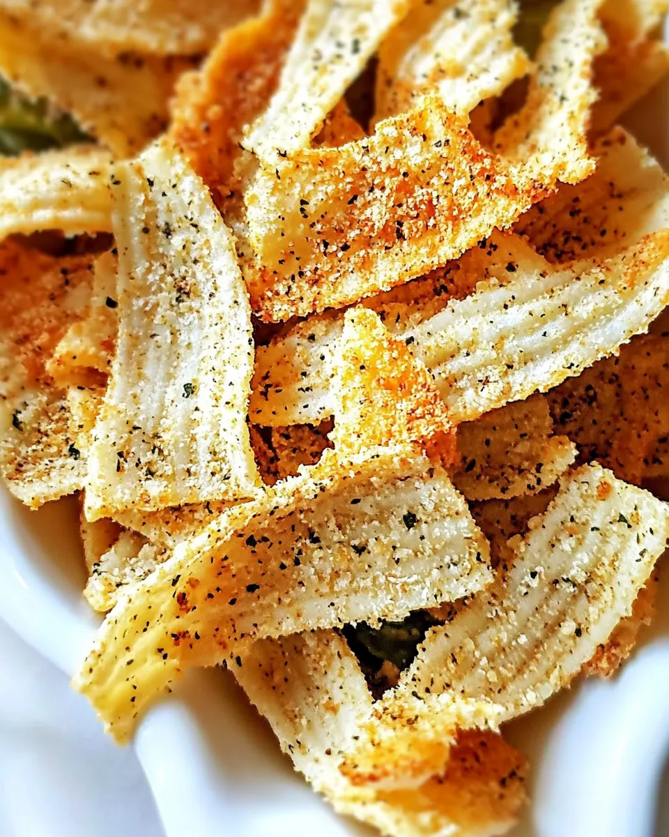 Easy Pasta Chips (Viral Recipe) recipe photo