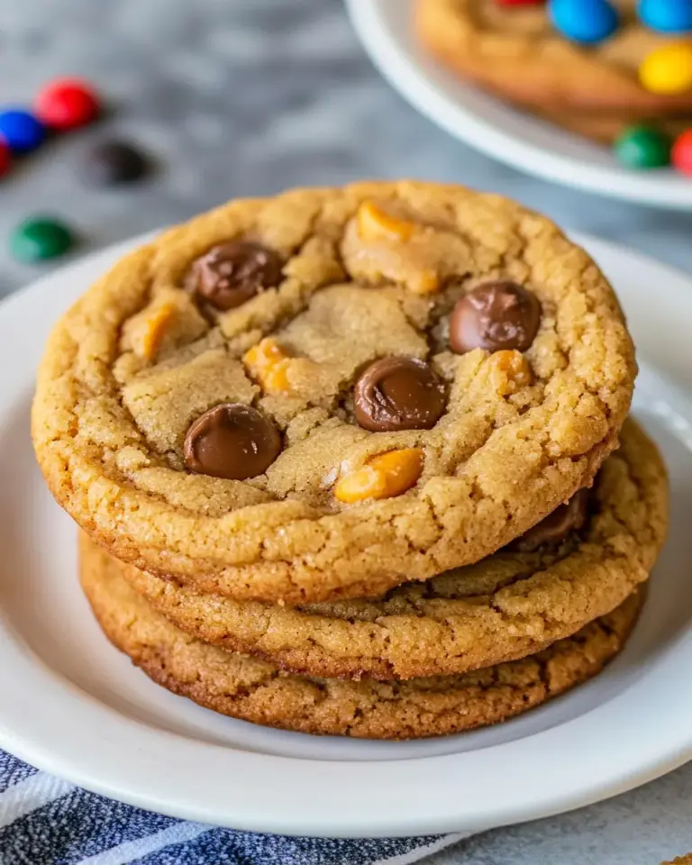 Homemade Peanut Butter Candy Cookies photo