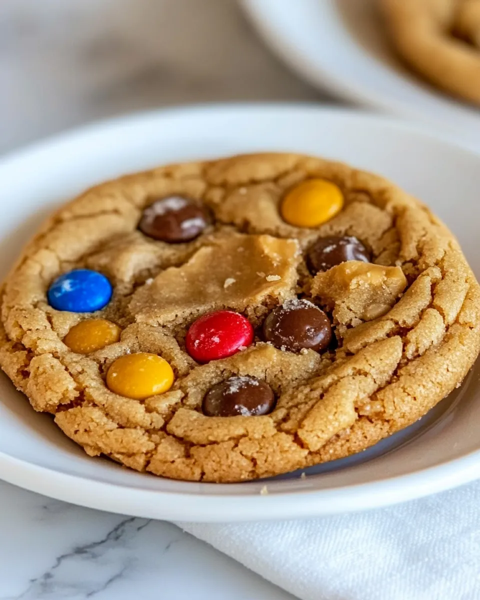 Easy Peanut Butter Candy Cookies recipe photo