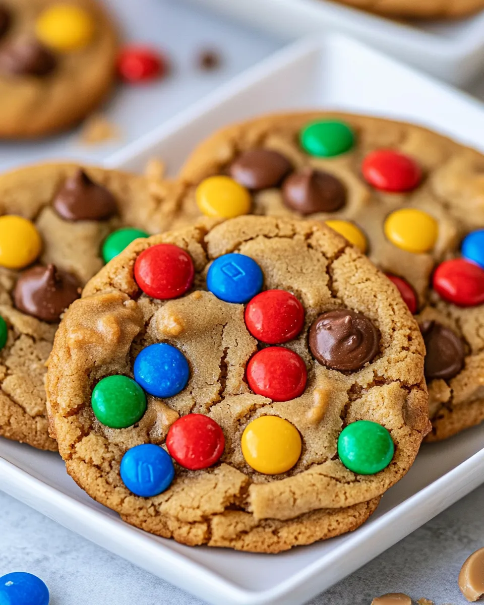 Delicious Peanut Butter Candy Cookies shot