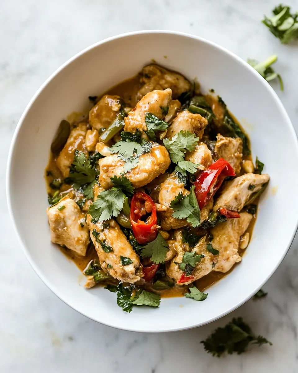 Classic Peanut Butter Chicken image