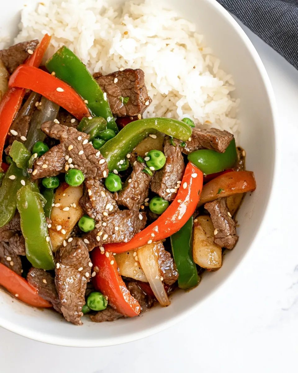 Homemade Pepper Steak photo
