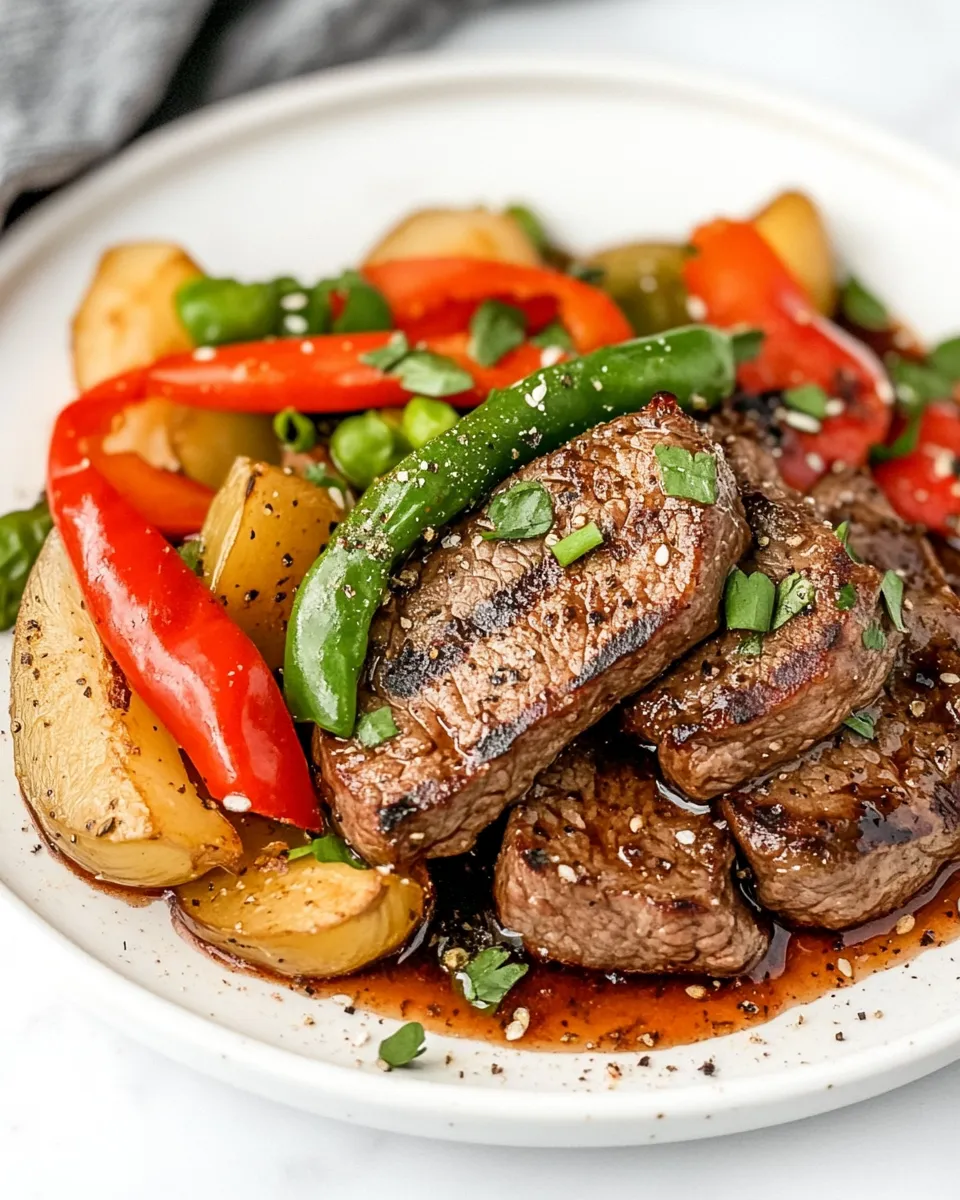 Classic Pepper Steak image