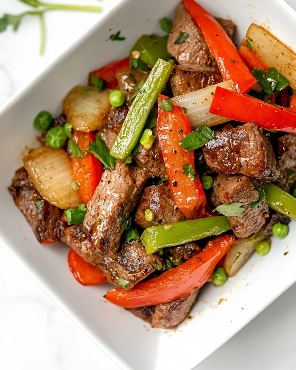 Easy Pepper Steak recipe photo