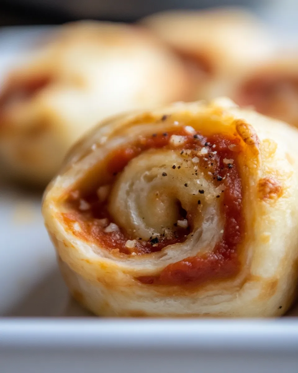 Easy Pepperoni Pizza Rolls Recipe shot