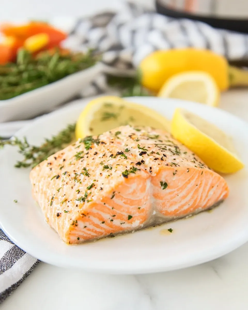 Homemade Perfect Air Fryer Salmon Fillet photo