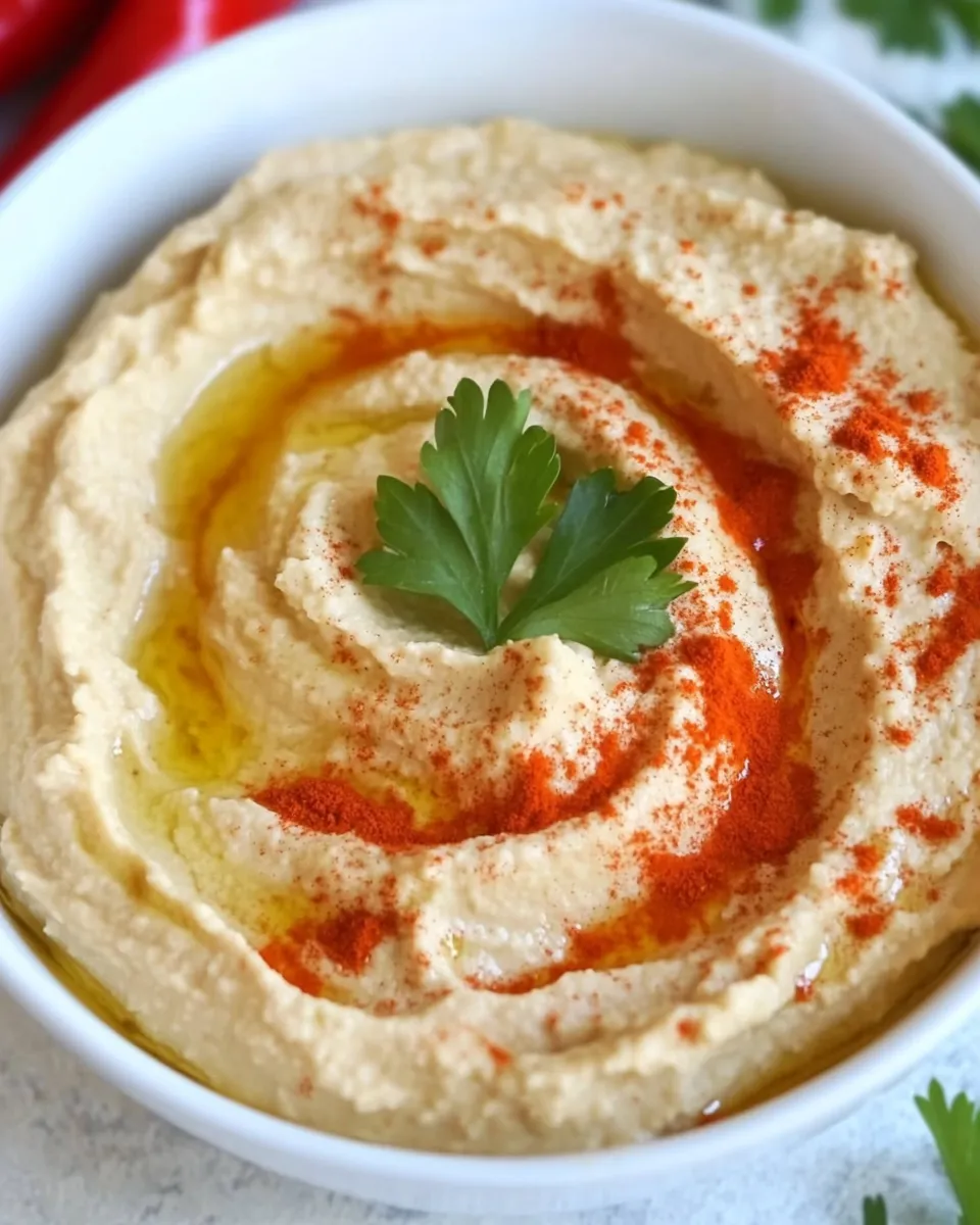 Easy Perfect Hummus recipe photo