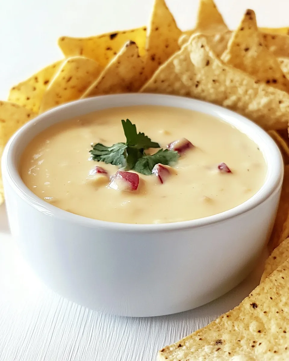 Easy Perfect Queso Dip Recipe shot