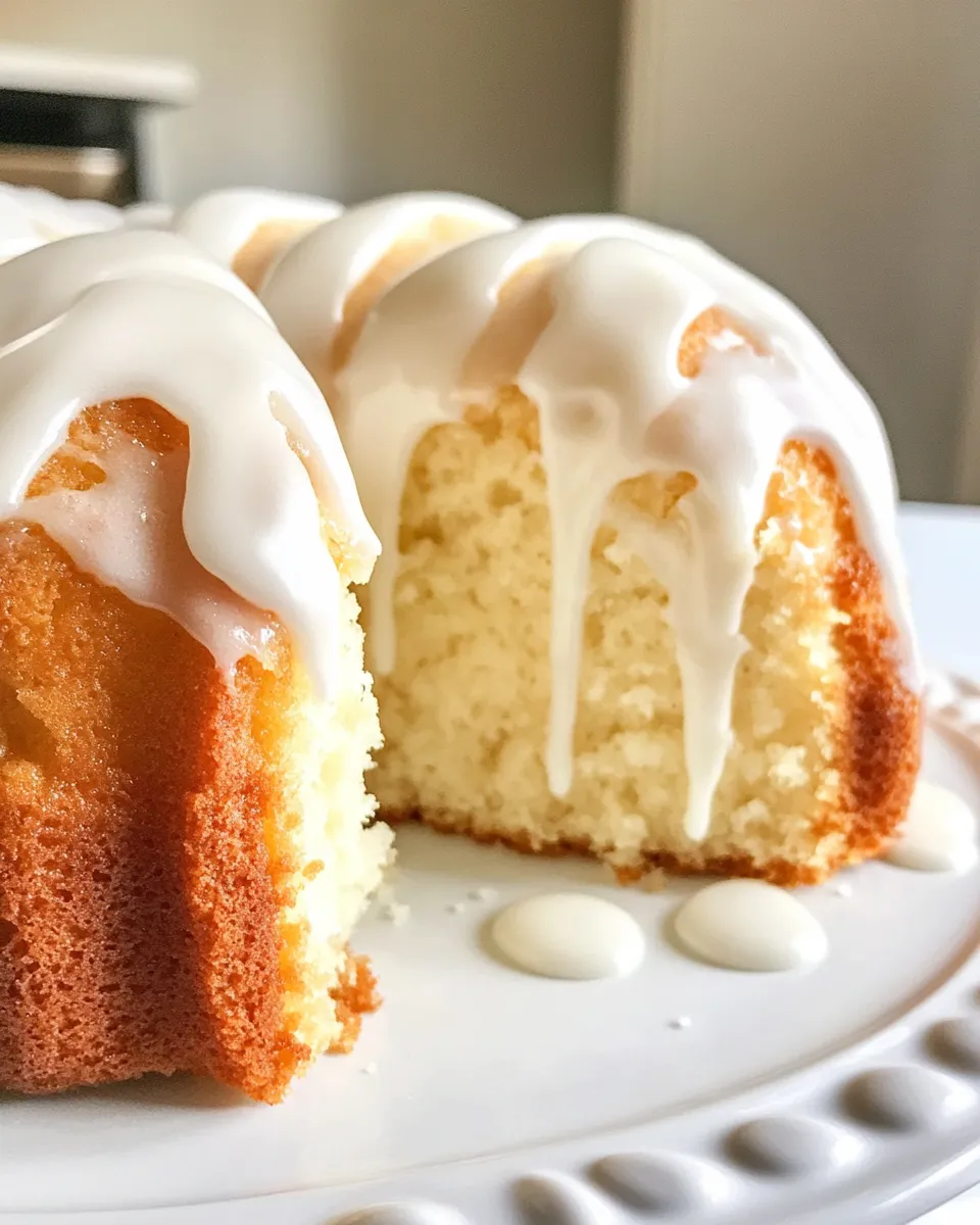 Easy Perfect Southern Sun Drop Pound Cake Recipe (Easy) shot