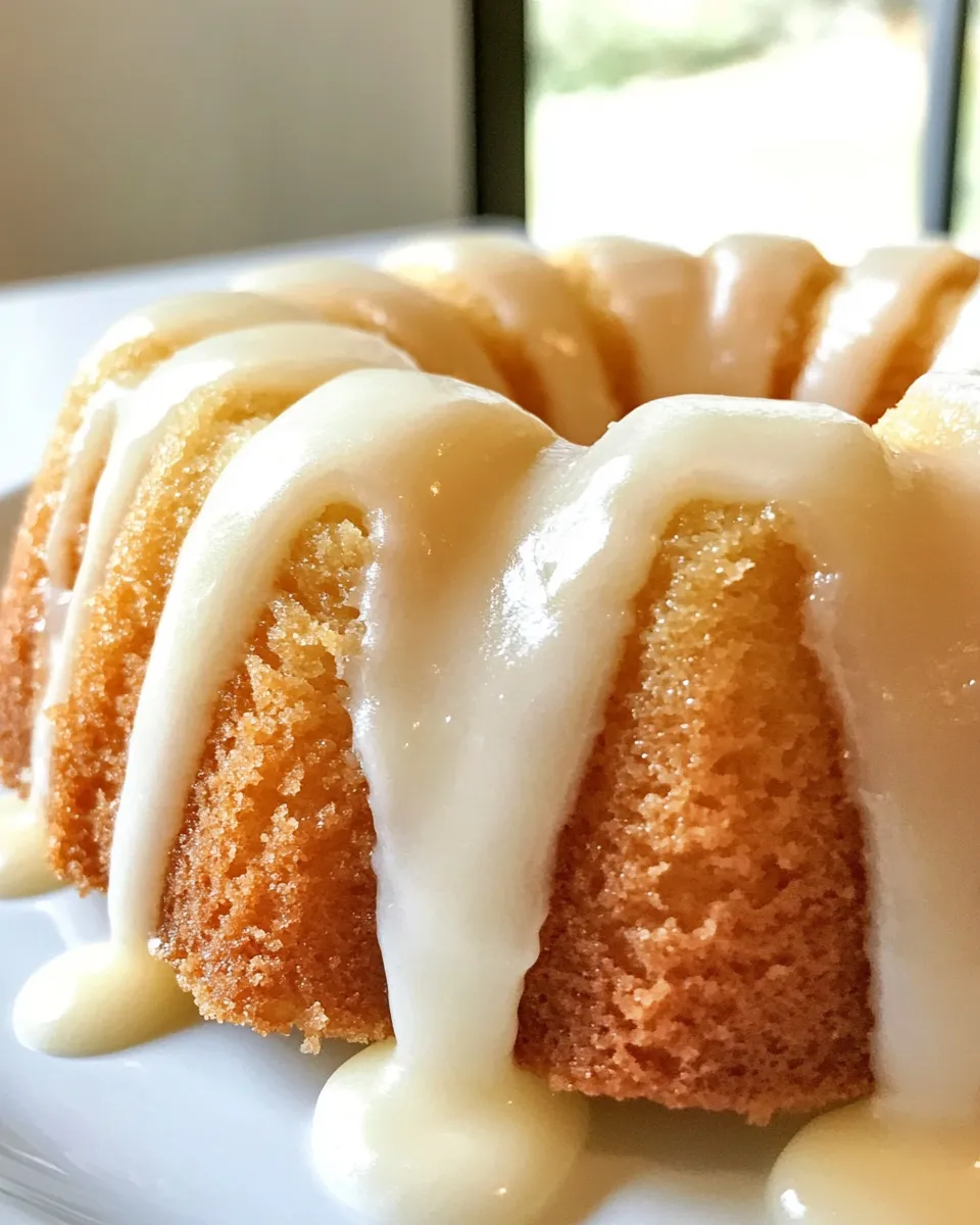 Delicious Perfect Southern Sun Drop Pound Cake Recipe (Easy) dish photo