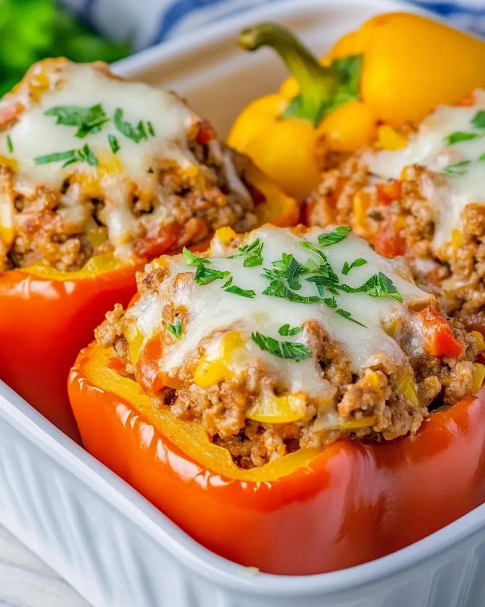 Easy Perfect Stuffed Peppers recipe photo