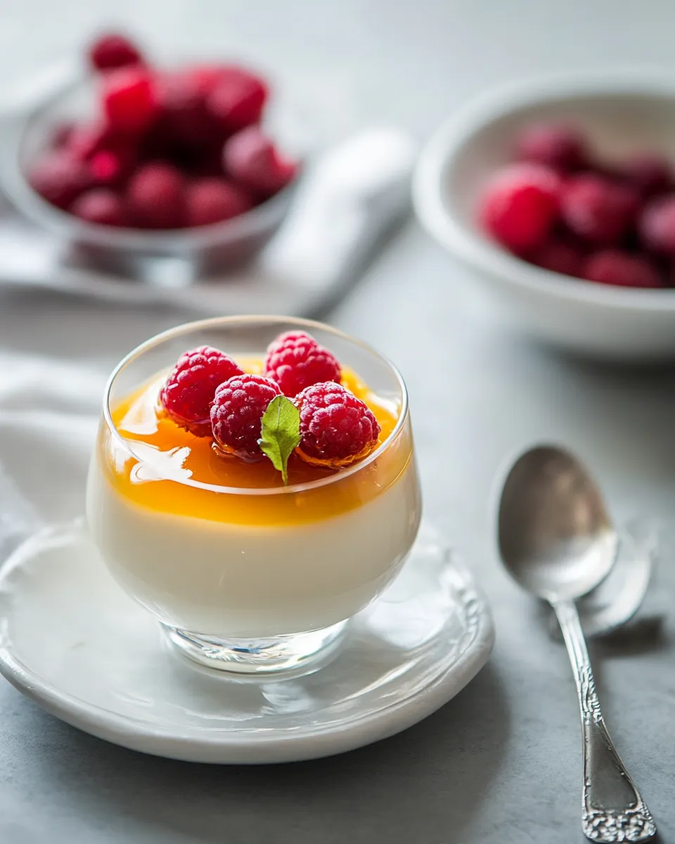 Classic Perfect honey, rosewater panna cotta recipe photo