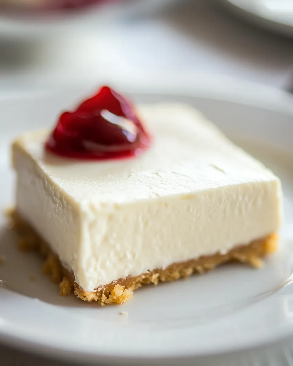 Classic Perfectly Easy No-Bake Cheesecake Recipe image