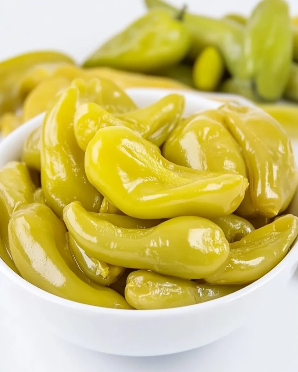 Classic Pickled Pepperoncini Peppers image