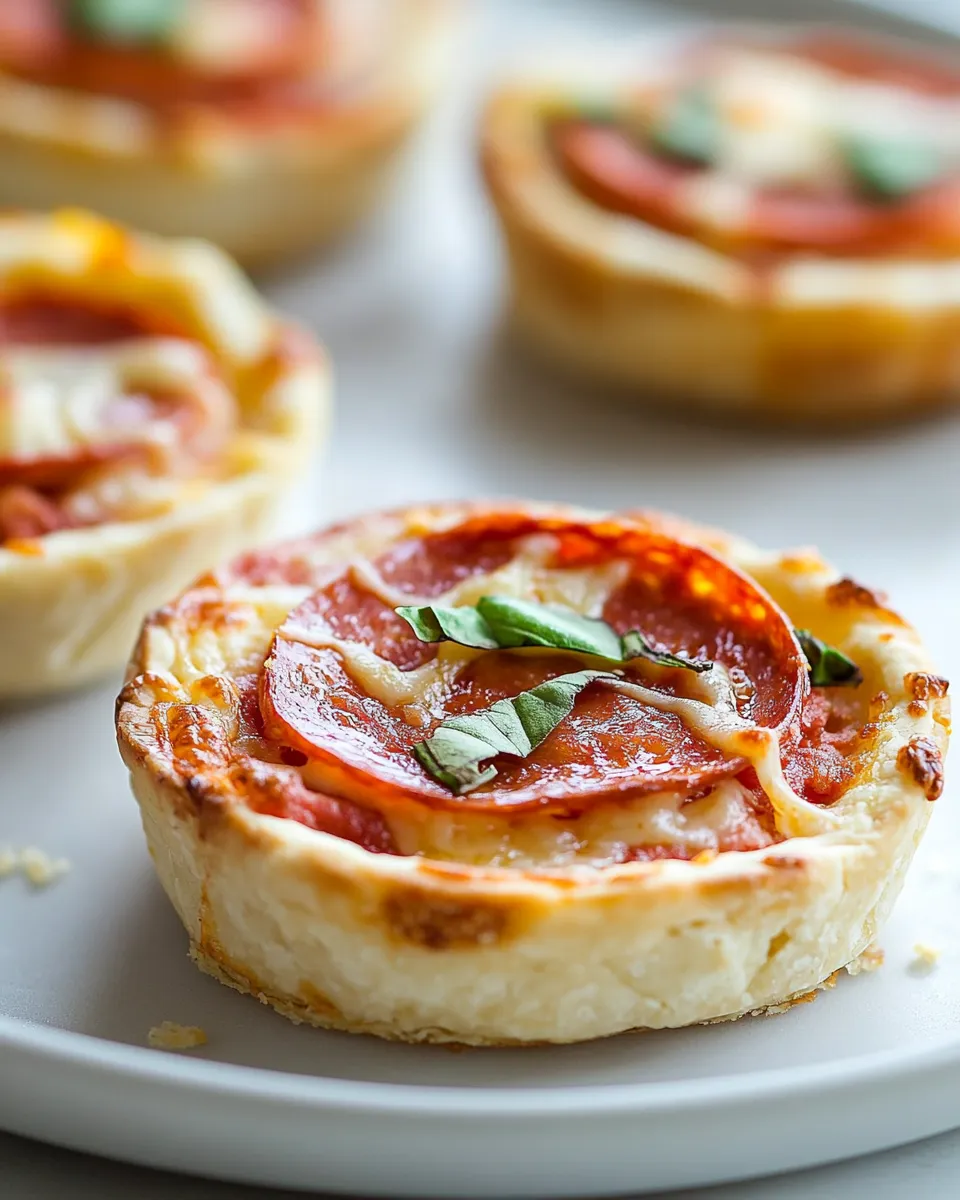 Easy Pie Crust Pizza Tarts photo