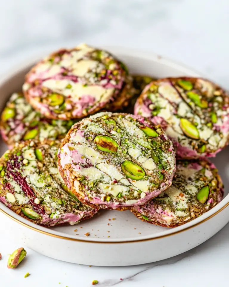 Homemade Pistachio Florentine Cookies photo