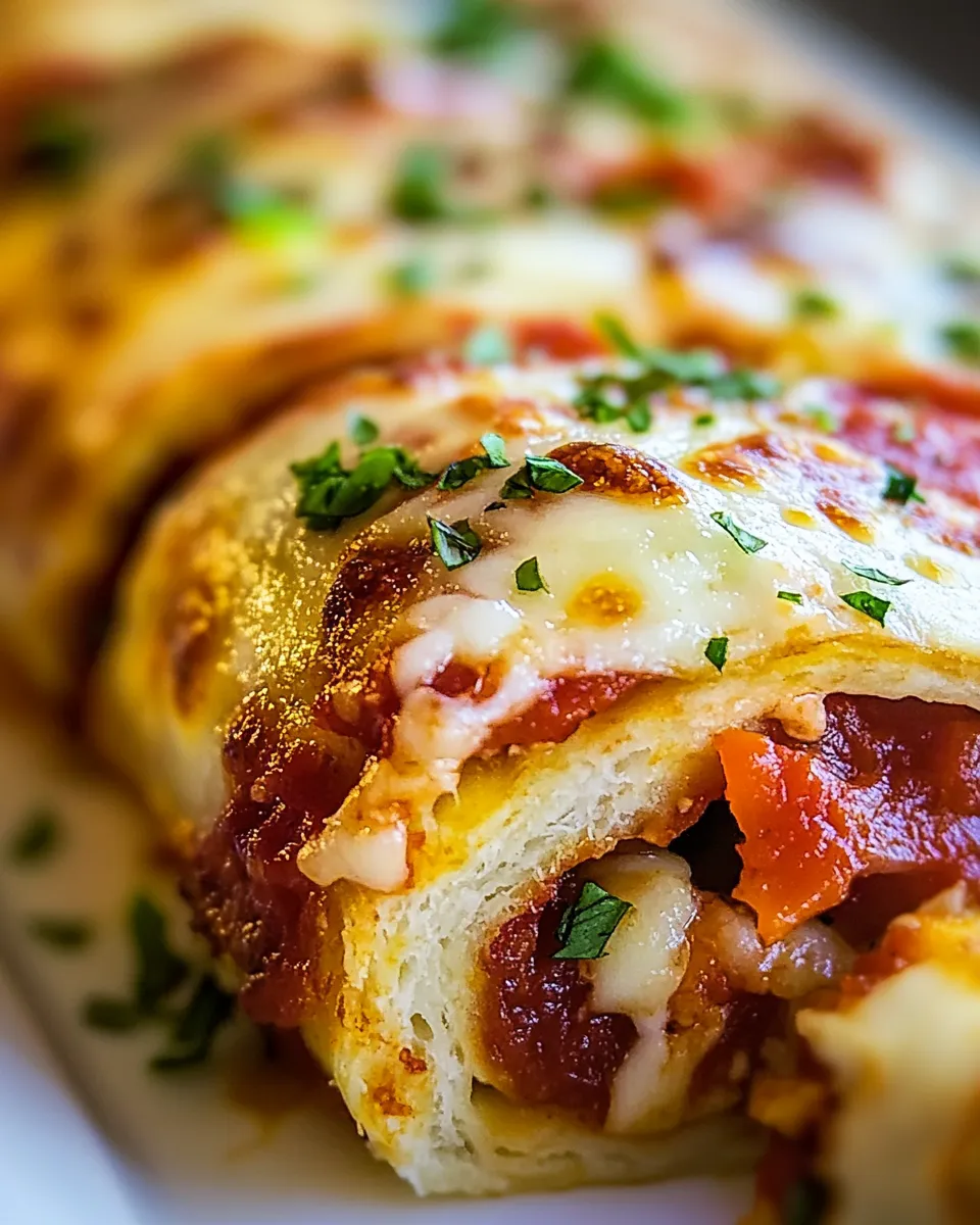 Easy Pizza Stromboli recipe photo