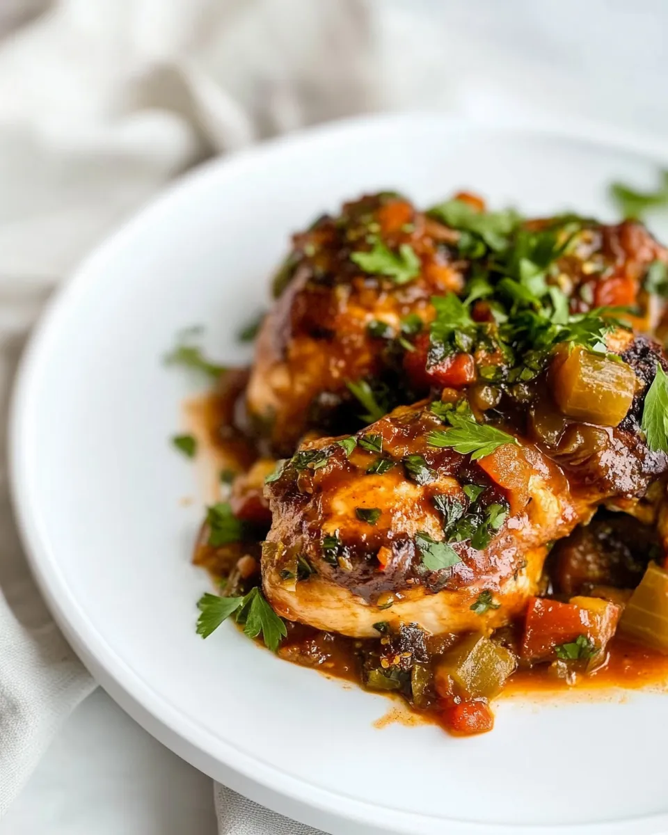 Easy Pollo Guisado recipe photo