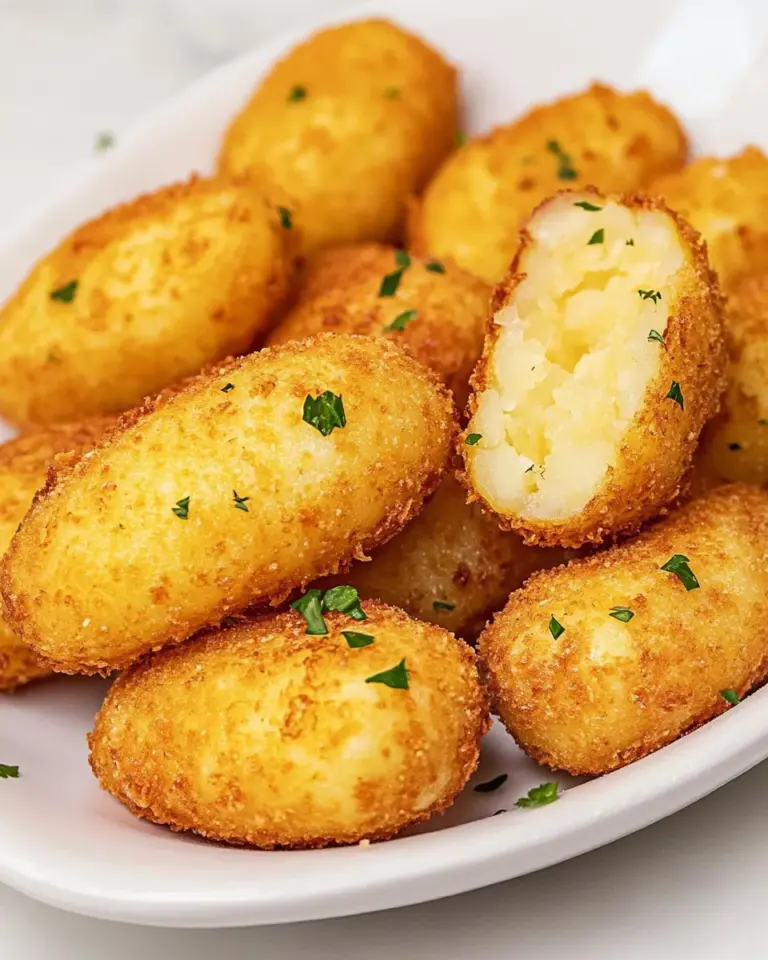 Homemade Potato Croquettes photo