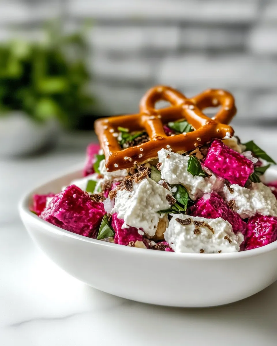 Homemade Pretzel Salad photo