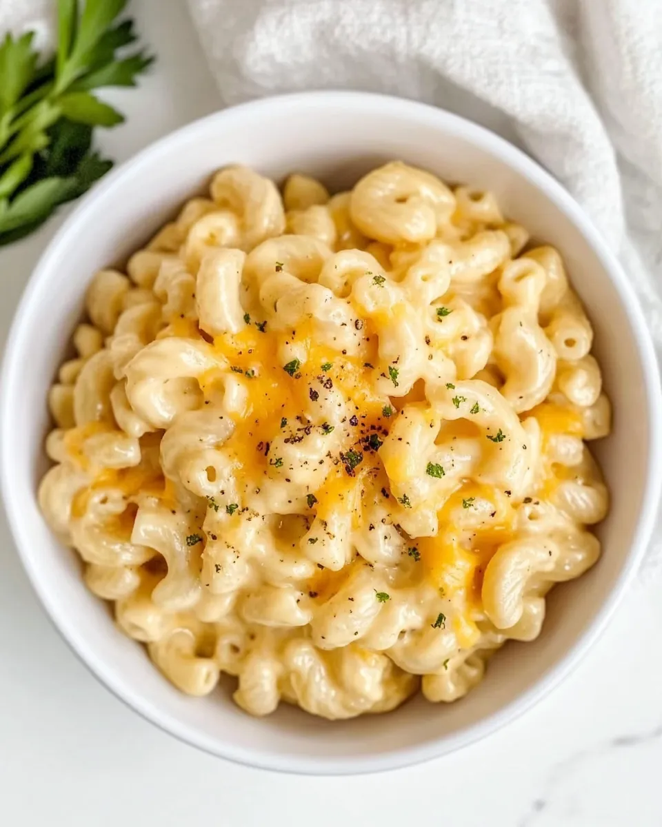 Delicious Protein Mac And Cheese shot