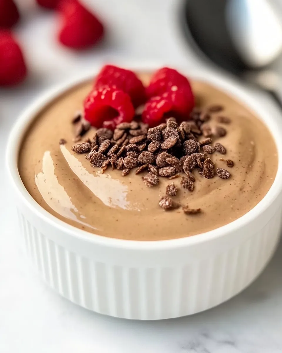 Tasty Protein Pudding shot