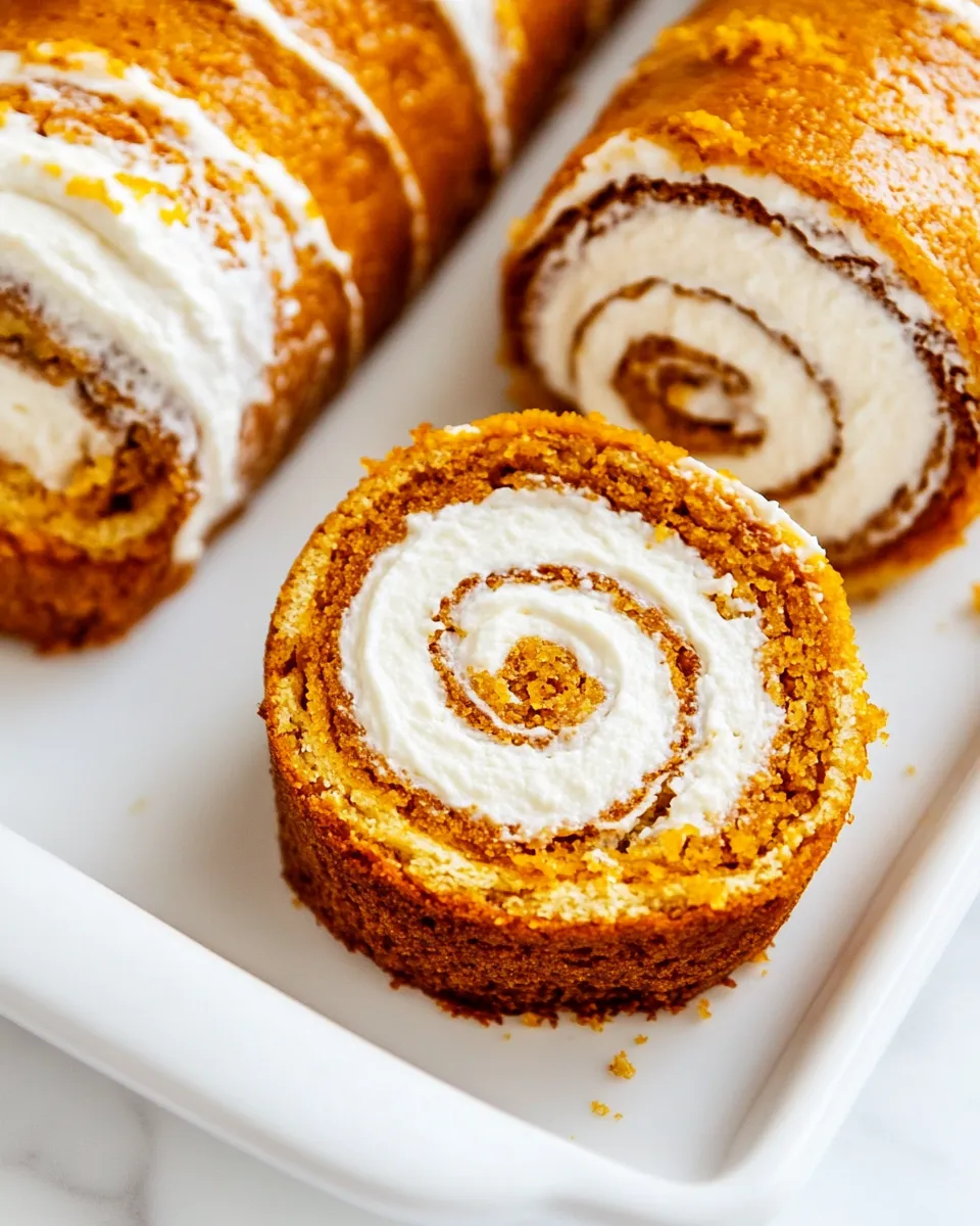 Homemade Pumpkin Roll Recipe photo