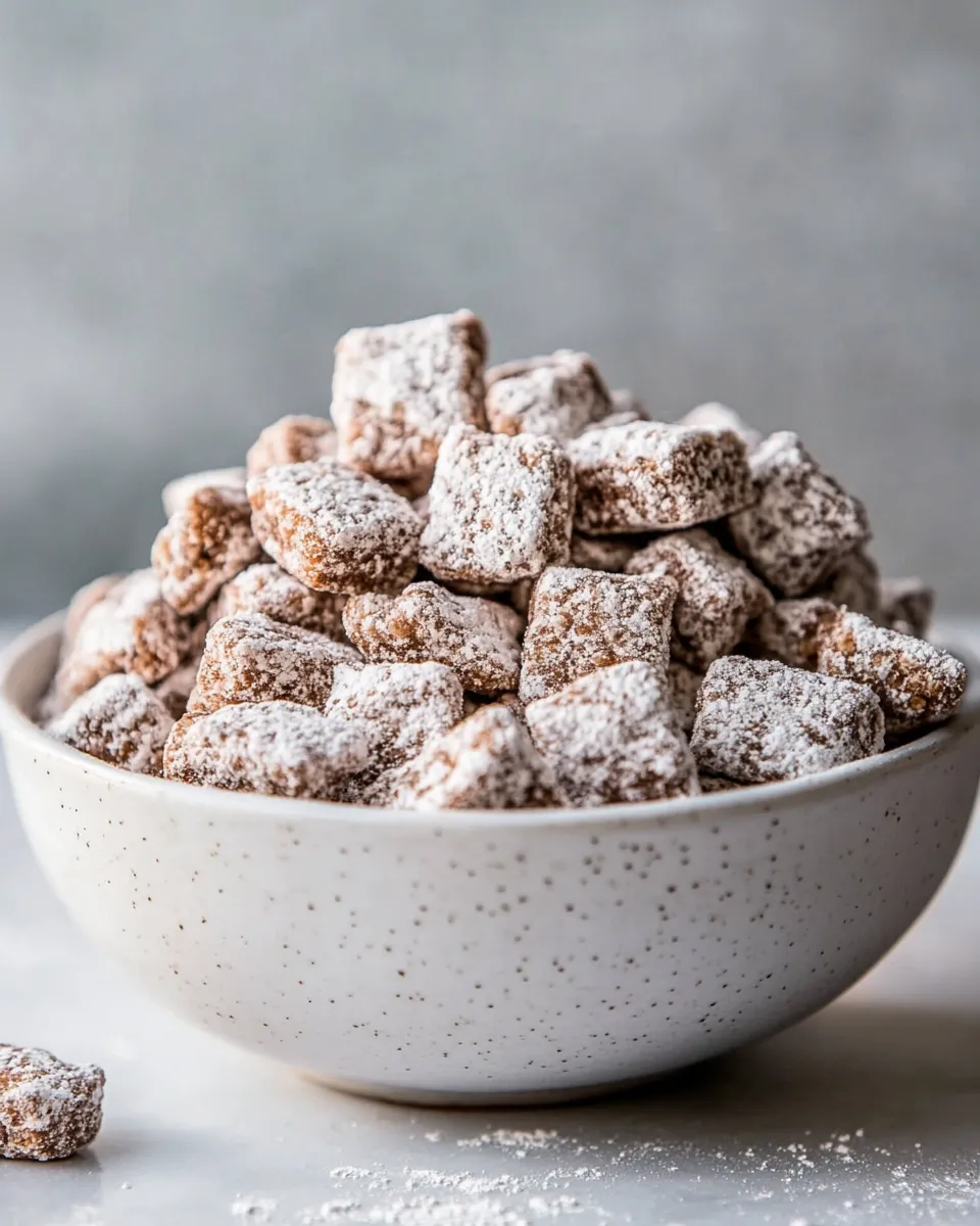 Classic Puppy Chow Muddy Buddies Recipe image