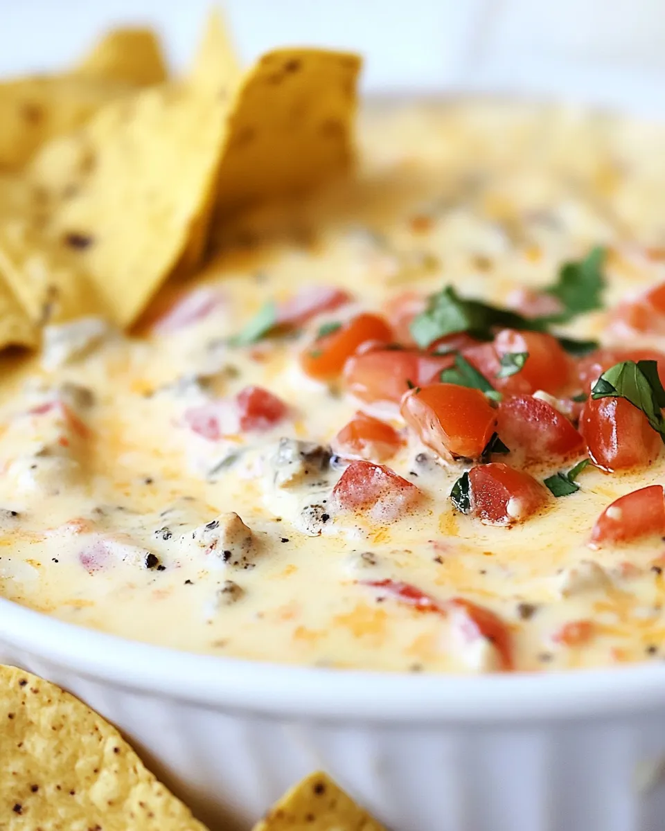 Delicious Queso Ranch Dip Recipe dish photo